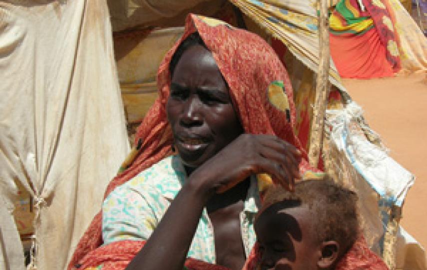[Sudan] Kaltum Saleh Adam in El Salaam IDP Camp, North Darfur. [Date picture taken: 09/10/2006]
