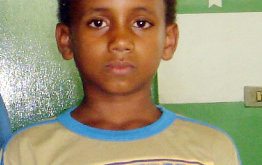 Majdy Imad, 10, lost his parents and two sisters last year in sectarian killings.