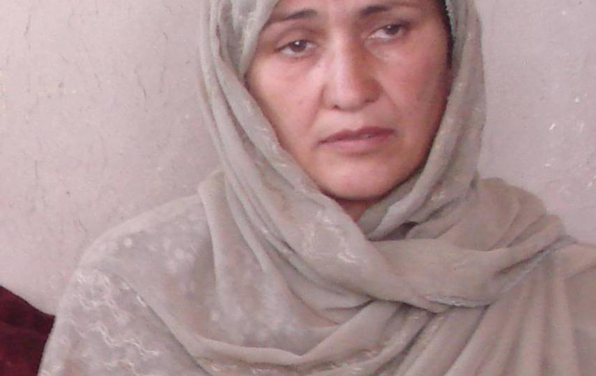 Bilqees, 45, says she misses her deceased daughter.