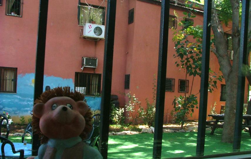 A view of the Maagan shelter for trafficked women in Tel Aviv.