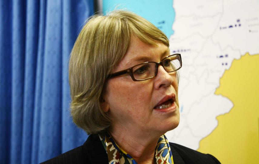 UNRWA Commissioner General Karen AbuZayd.