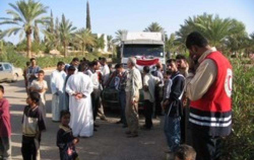 [Iraq] Displaced people are recieving less assistance from aid agencies each day. [Date picture taken: 01/30/2007]