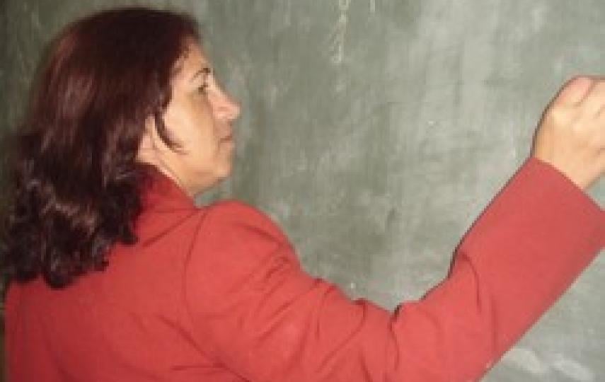 [Iraq] Dr Hamida Bakri is preparing to leave the country. [Date picture taken: 01/03/2007]