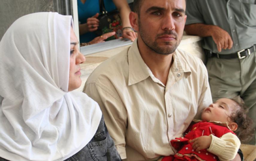 Only 4 percent of Iraqis living in Jordan can afford proper medical care.