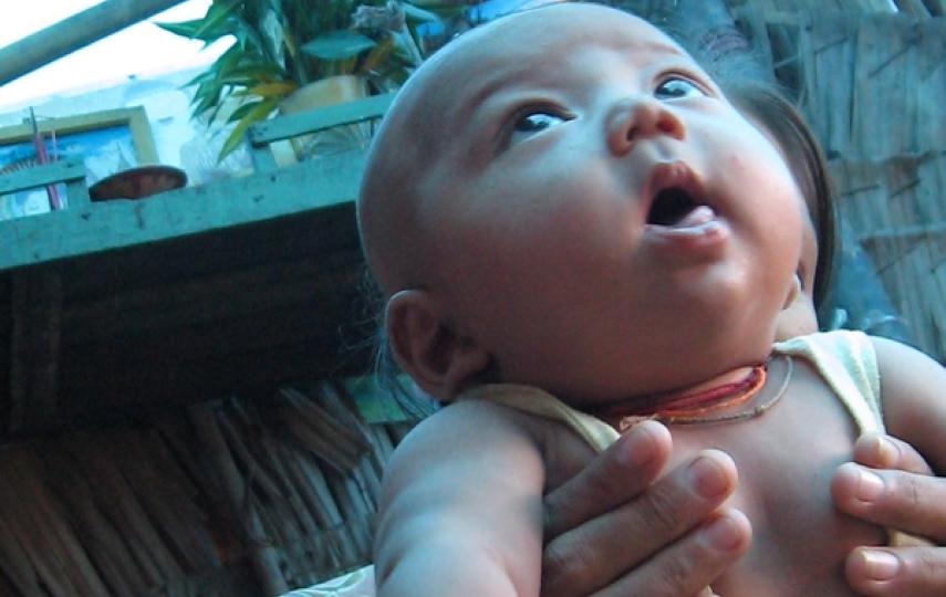 Baby Nargis and his mother hope for better times ahead. More than 138,000 were killed or missing after a devastating cyclone slammed into Myanmar's southern coast.