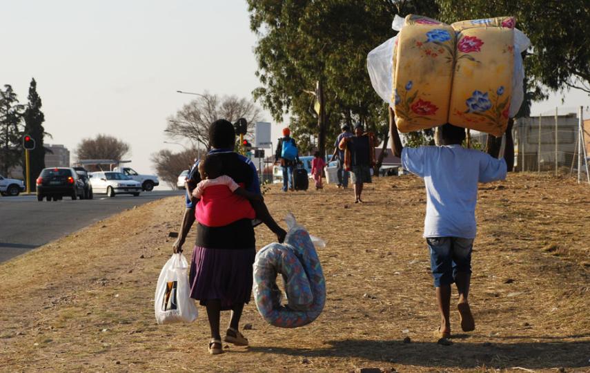 Migrants displaced by the recent xenophobic attacks have begun moving out of their temporary shelters in Gauteng, which were to have been closed by 15 August 2008