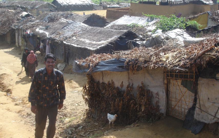 Conditions at the two Rohingya refugee camps in southern Bangladesh remain poor, despite improvements made over the past two years.