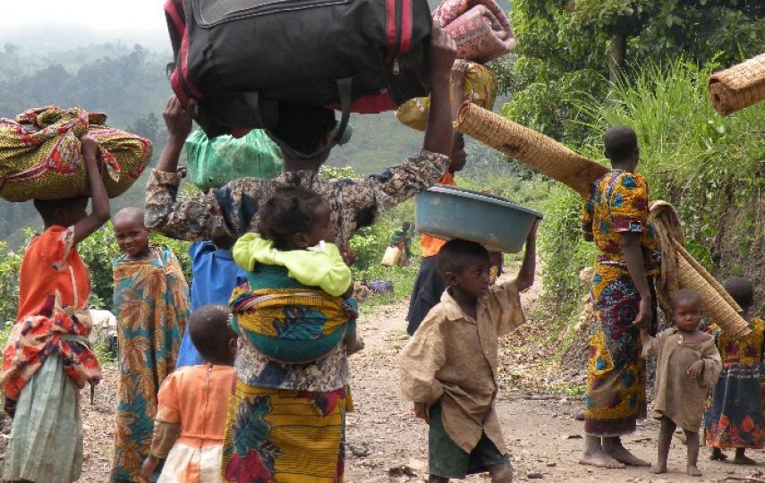 Refugees have continued fleeing the Democratic Republic of Congo's war-torn eastern province for neighbouring Uganda.
