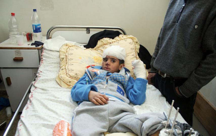 Many children have been killed or injured in Israel's military offensive in Gaza