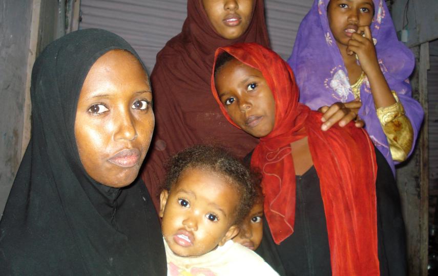 Somali refugees outside camps live in squalid conditions. Very often more than one family live in one small house as most of them cannot afford to pay much rent