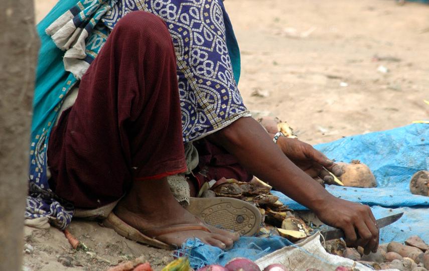 Sakina Saleem’s eldest daughter, Sommaiya Bibi, killed herself with poison because she and her two children did not have enough food to eat
