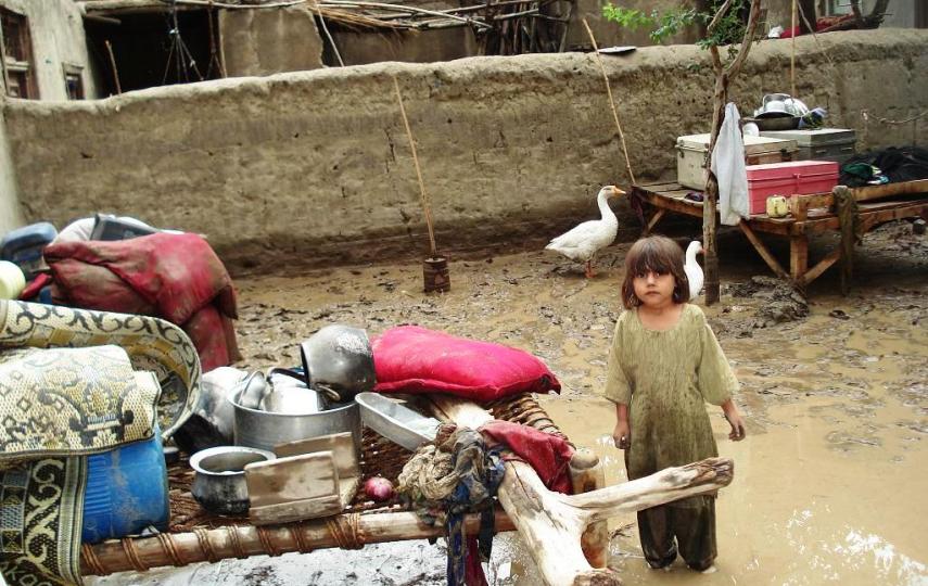 Over 21,000 families were affected by floods in January-May 2009 in Afghanistan