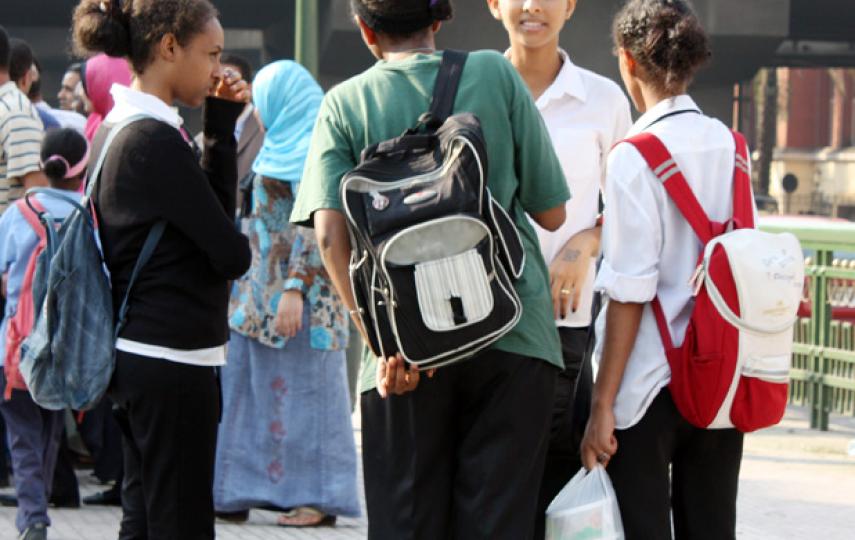 Schoolchildren in Cairo are only going to school three days a week as a measure to mitigate the spread of pandemic H1N1 influenza