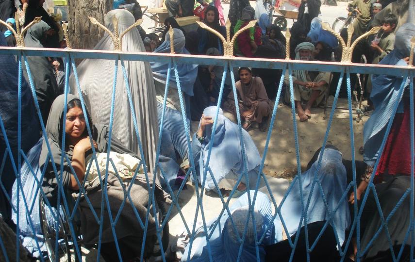 Afghanistan has its own over 230,000 internally displaced persons 