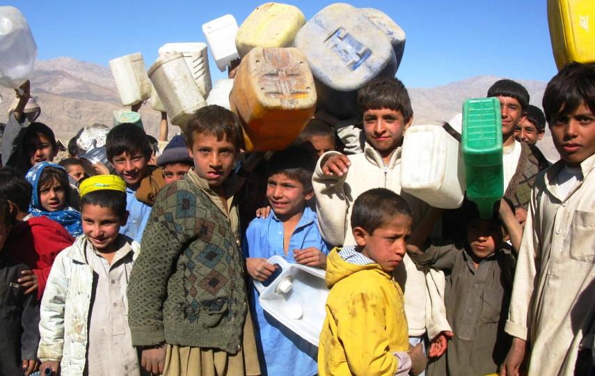 IDP children in the east of Afghanistan