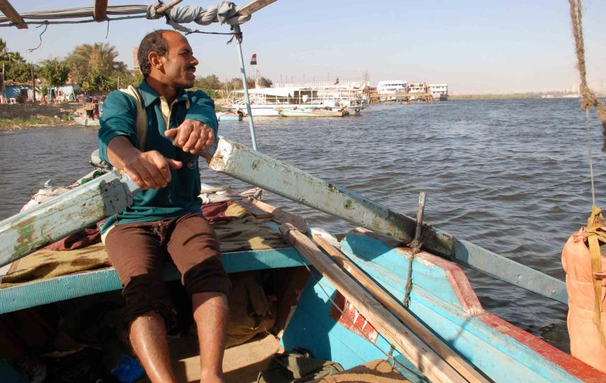 Nile River pollution is a bad omen for fishermen