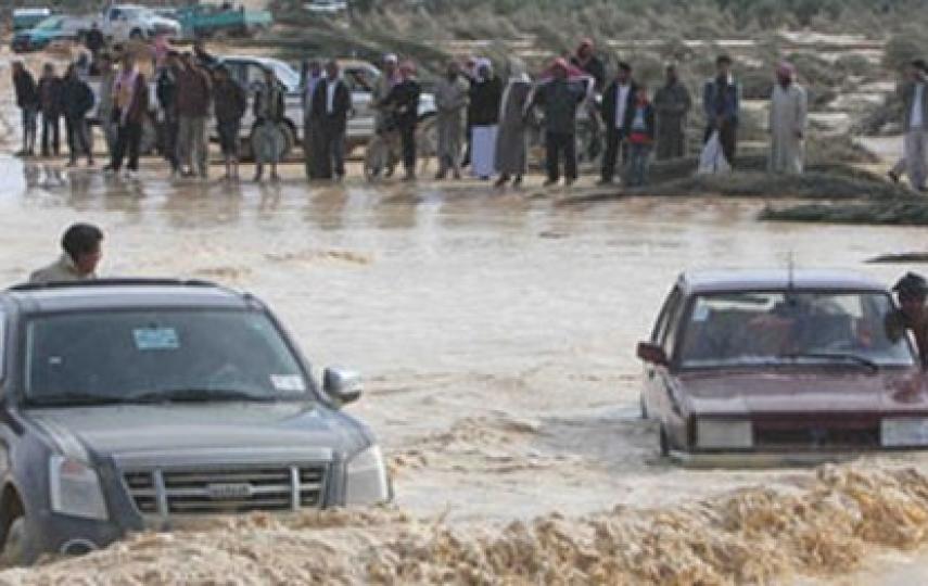 Flash floods in different parts of Egypt caused extensive damage to homes