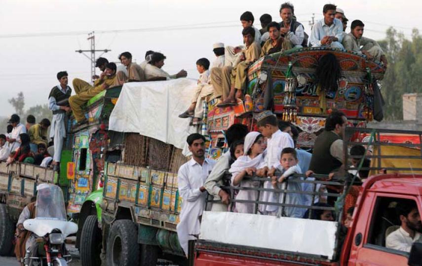 Some IDPs fleeing Orakzai Agency near the Pakistan-Afghan border have special reason to be fearful