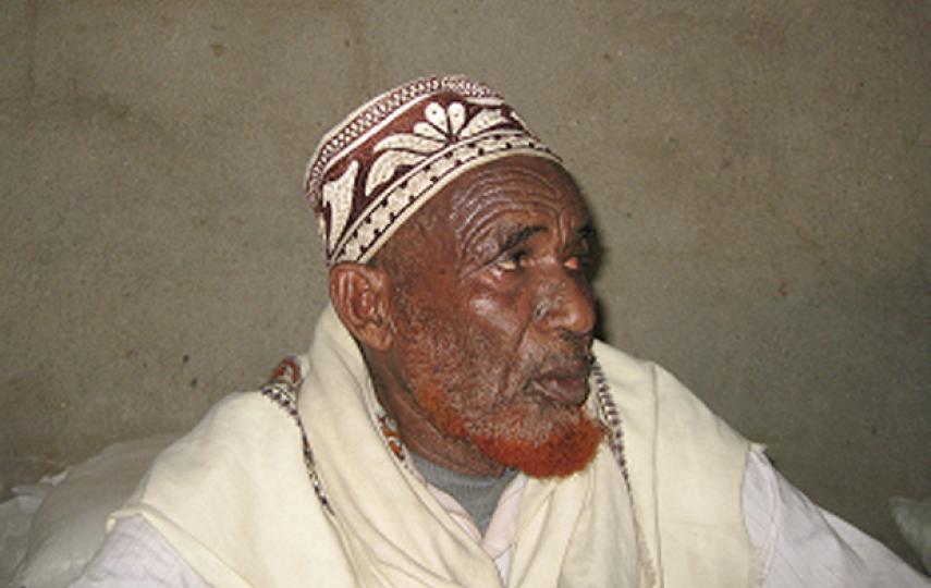 Hujale Jama is one of thousands of people in Bossaso who have been displaced by drought and have moved to urban centres where they depend on relatives