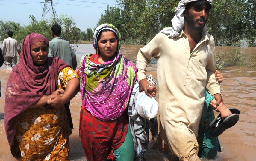 Women have faced huge difficulties in rebuilding lives after returning to flood hit areas in Pakistan