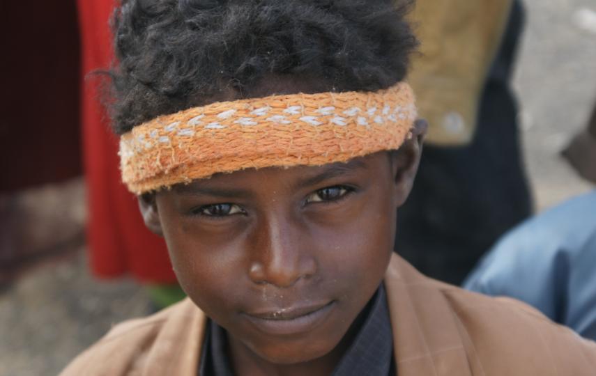 Al-Astagbal IDP camp in Amran City