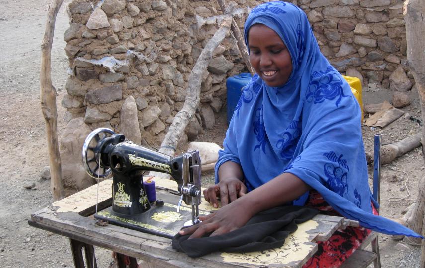 Amina Ahmed Barre, Somali refugee in Djibouti