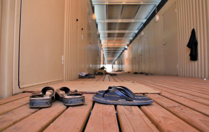 Curtin Immigration detention centre in Australia
