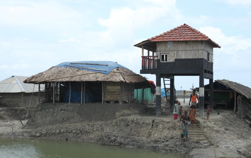 Disaster-resilient settlement near Bay of Bengal, Bangladesh
