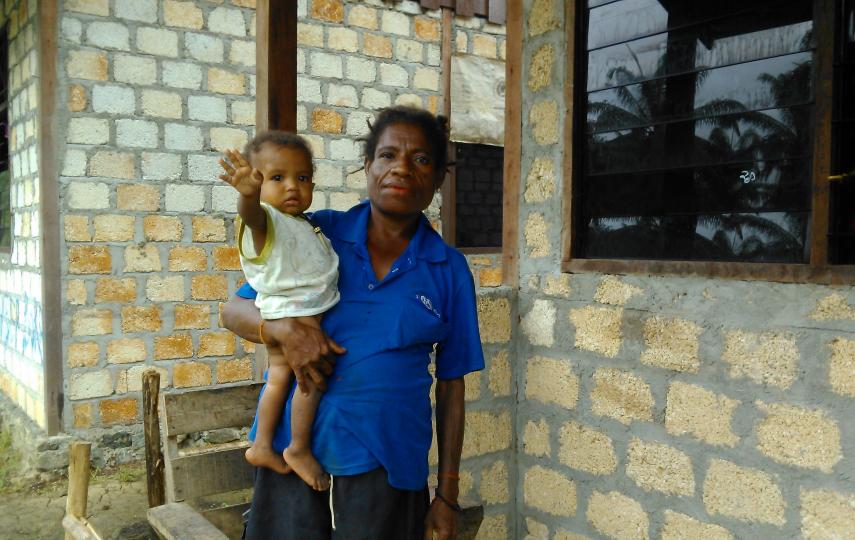 Rose Gilbes fled fighting in Papua province for neighbouring Papua New Guinea whose return home has been inhospitable