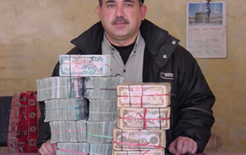 [Afghanistan] Kabul money changers are doing brisk business.