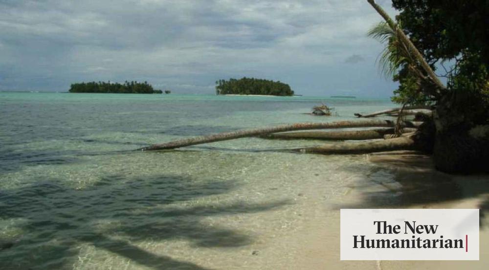 The world's first climate change "refugees"