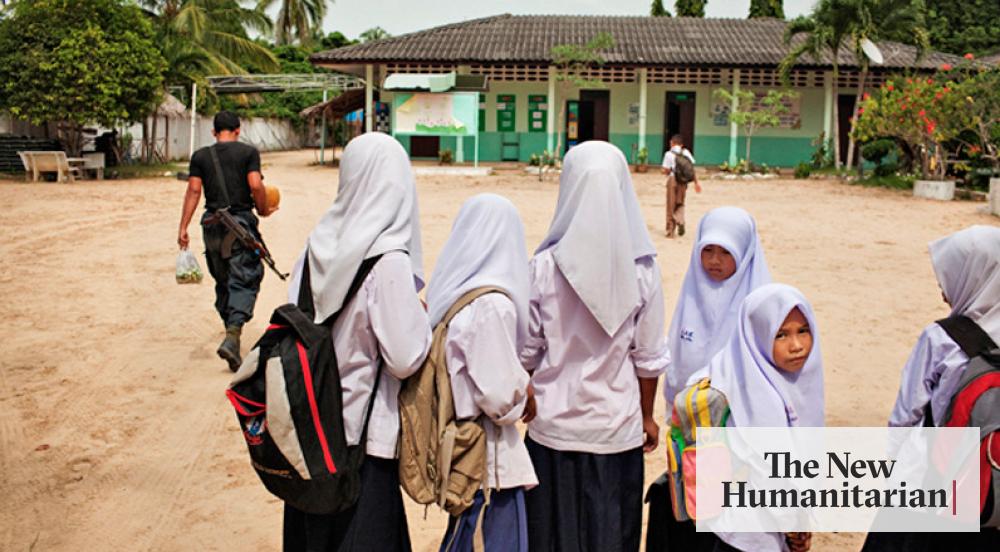 Soldiers in schools - the impact of military occupations on education