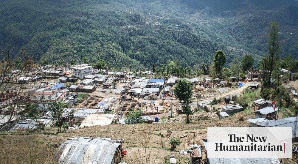 Women, elderly left behind in Nepal's post-earthquake rebuilding