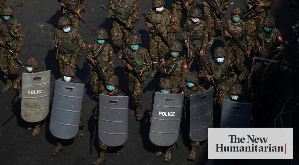 The New Humanitarian | Myanmar coup: Cash shortages and pressure on aid ...