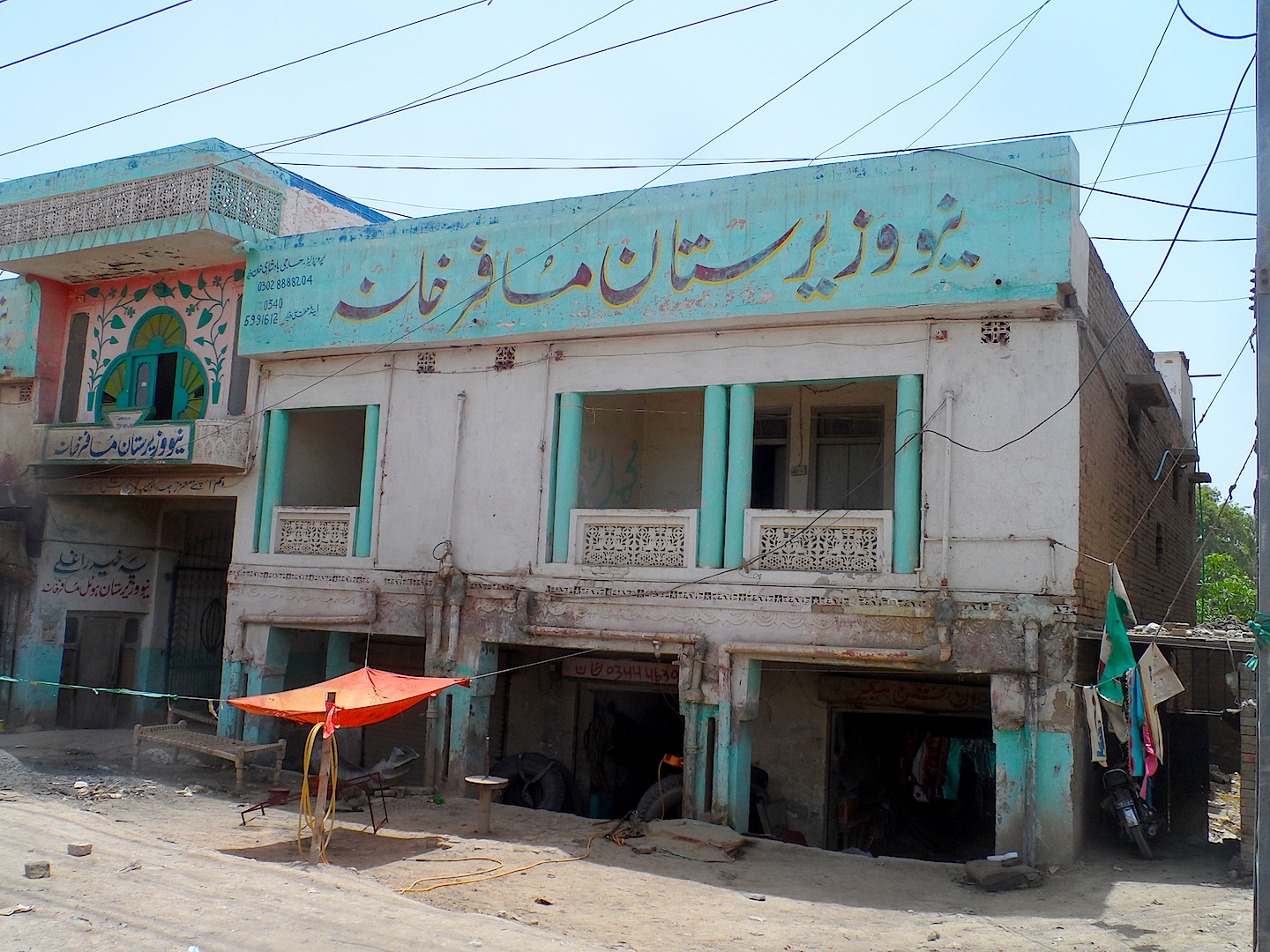 A building in Dera Ismail Khan District where locals say Taliban members have been meeting