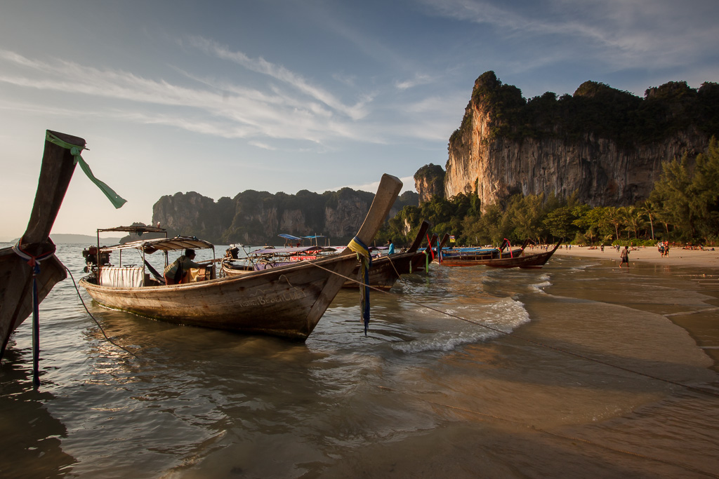 Fishing boats in Thailand