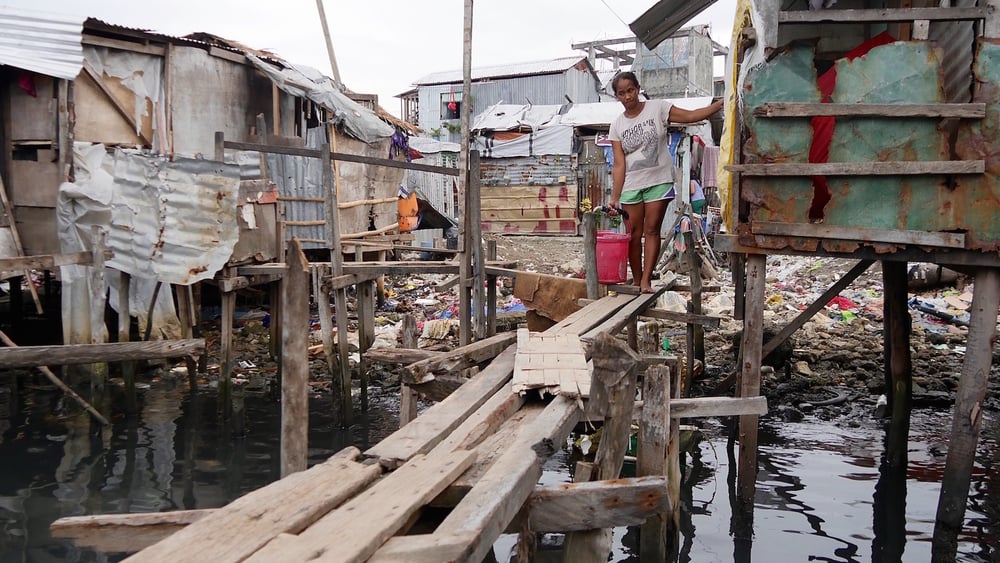 The Seawall neighbourhood in Tacloban