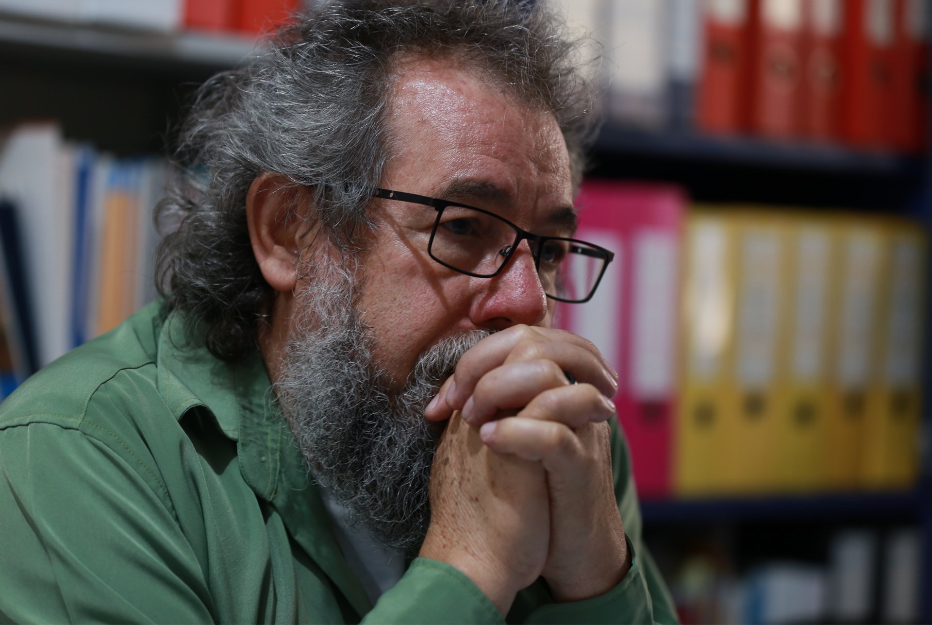 Father priest Mauro Verzeletti Director of the shelter “La Casa Del Migrante” Migrant Home, in Guatemala City.