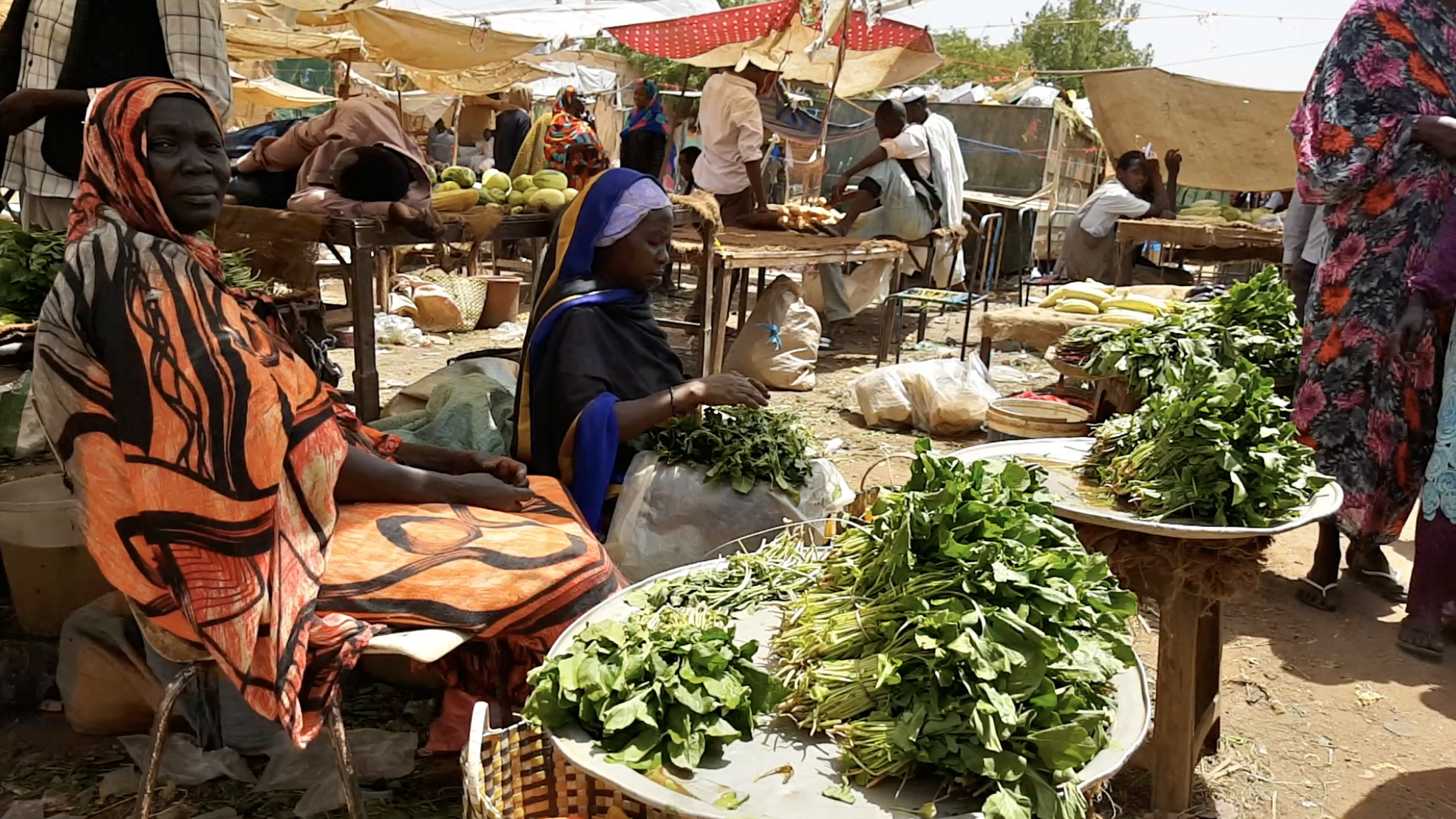 A market in Sudan